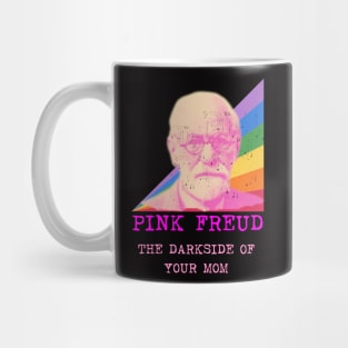 Pink Freud Dark Side Of Your Mom Vintage Funny Gift For Mom. Mug